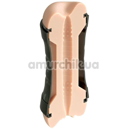 Мастурбатор PDX Extreme Wet Pussies Super Flip-A-Pussy Over, телесный