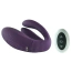 Вибратор с пульсацией Leena Remote Control Dual Stimulator, фиолетовый