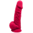 Фаллоимитатор Real Love Premium Silicone Dildo 8.5 с мошонкой, розовый - Фото №1