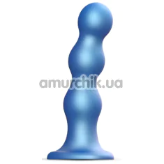 Фаллоимитатор Strap-On-Me Dildo Plug Balls M, синий - Фото №1