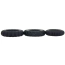 Набор эрекционных колец Alume 3 Cock Ring Set, черный - Фото №6