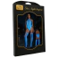 Комплект Star Night Fishnet Glow Set, голубой: боди + чулки - Фото №3