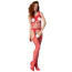 Комбинезон Passion Free Your Senses BS106, красный - Фото №1