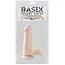 Фаллоимитатор Basix Rubber Works Dong with Suction Cup, 15 см телесный - Фото №2