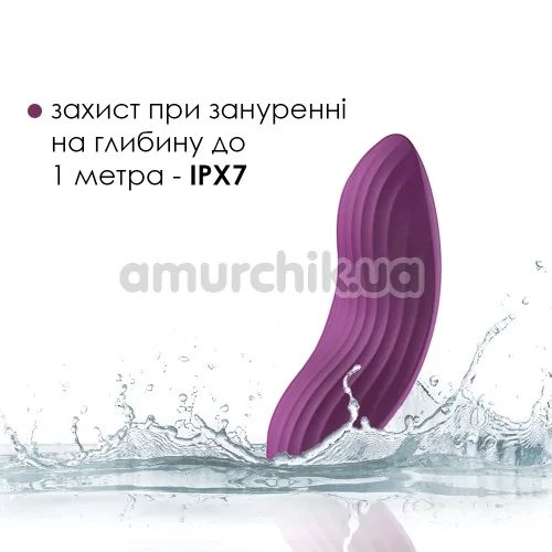 Клиторальный вибратор Svakom Edeny, фиолетовый