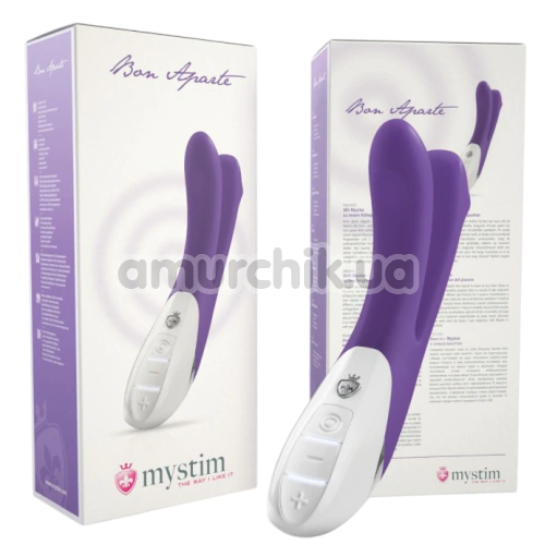 Вибратор Mystim Bon Aparte, фиолетовый