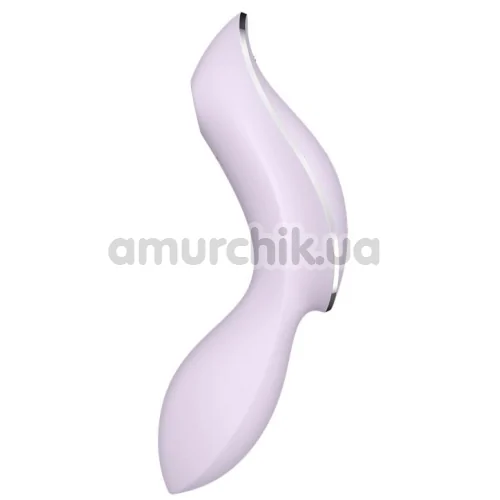 Симулятор орального сексу для жінок з вібрацією Satisfyer Curvy Trinity 2, фіолетовий