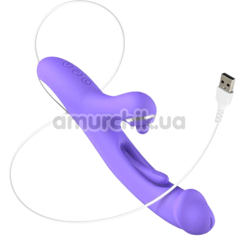 Вібратор Good Vibes Only Tess, фіолетовий