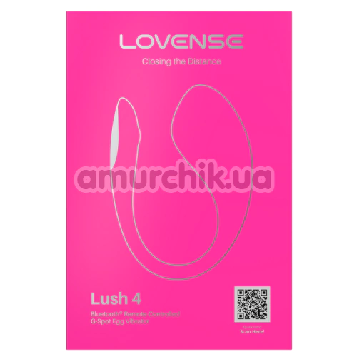 Віброяйце Lovense Lush 4, рожеве