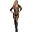 Комбинезон Star Night Leaf Net Bodystocking, черный - Фото №1