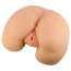 Штучна вагіна і анус з вібрацією X5 Vibrating Realistic Ass, тілесна - Фото №3