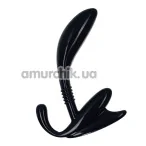 Стимулятор простаты для мужчин Apollo Curved Prostate Probe, черный - Фото №1
