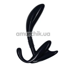 Стимулятор простаты для мужчин Apollo Curved Prostate Probe, черный - Фото №1