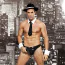 Костюм гангстера JSY Sexy Lingerie 4981, черный: трусы + галстук + манжеты + шляпа + игрушечный пистолет - Фото №3