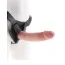 Страпон King Cock Strap-on Harness W Cock 9, тілесний - Фото №5