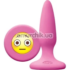 Анальна пробка Mojis OMG Mini, рожева - Фото №1