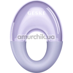 Масажер для очей Geske Cool & Warm Eye Massager 7 in 1, бузковий - Фото №1