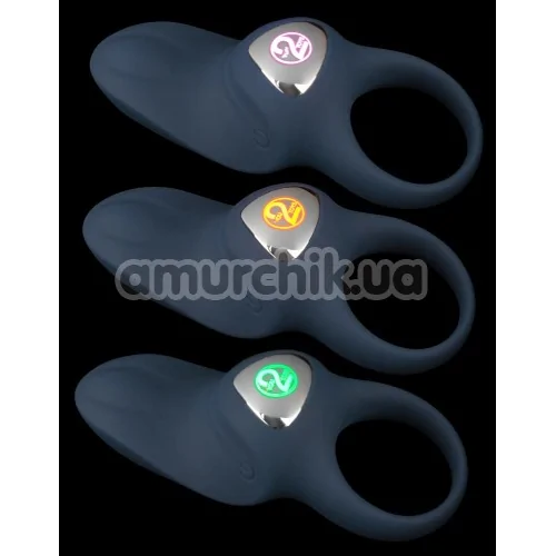 Виброкольцо Vibrating Cock Ring, синее