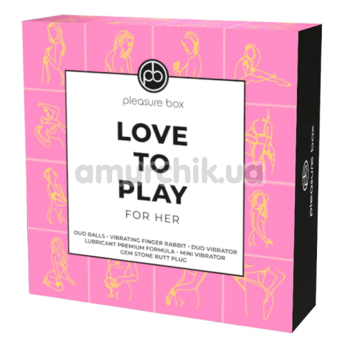 Набор секс-игрушек Pleasure Box Love To Play For Her