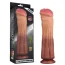 Фаллоимитатор Dual-Layered Silicone Nature Cock LV411016, телесный - Фото №3
