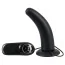 Вибратор для точки G Black Vibe Silicone, черный - Фото №1