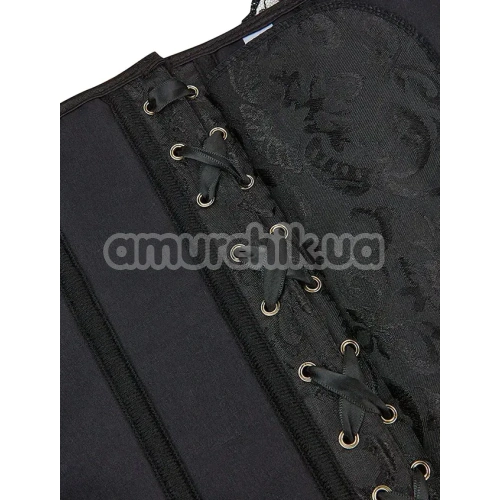 Корсет Star Night Women Lace Short Sleeve Corset, черный