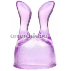 Насадка на универсальный вибромассажер Leten G Spot Vibration Massager Headgear 2, фиолетовая - Фото №1