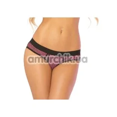 Трусики All Night Hot Net Panty, розовые - Фото №1