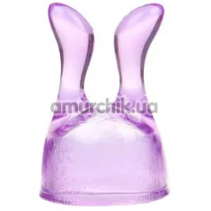 Насадка на универсальный вибромассажер Leten G Spot Vibration Massager Headgear 2, фиолетовая - Фото №1