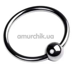 Кільце на головку члена Toyfa Metal Ring, срібне - Фото №1