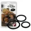 Набор эрекционных колец Sexy Circles Cockring-Set, 3 шт черный - Фото №2