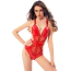 Боді JSY Sexy Lingerie 5823, червоне - Фото №3