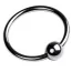 Кольцо на головку члена Toyfa Metal Ring, серебряное - Фото №1