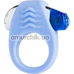 Виброкольцо Mae B Lovely Vibes Stylish Soft Touch C-Ring, голубое - Фото №1