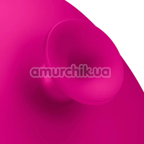 Щетка для лица Geske Facial Brush 4 in 1 Suction Mount, ярко-розовая
