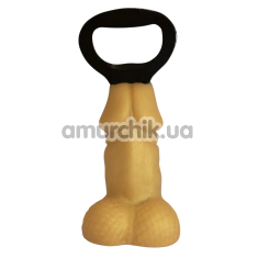 Открывашка в виде пениса Diverty Sex Penis, золотая - Фото №1