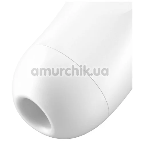 Симулятор орального сексу для жінок Satisfyer Curvy 2+, білий