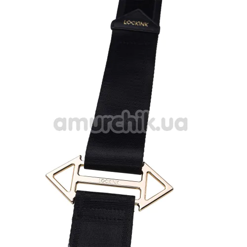 Бондажний набор Lockink BDSM Adjustable Bed Restraint Kit, черный