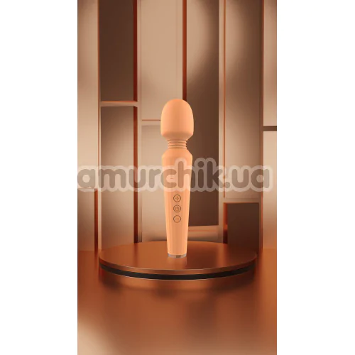 Универсальный вибромассажер Glam Wand Vibrator, оранжевый