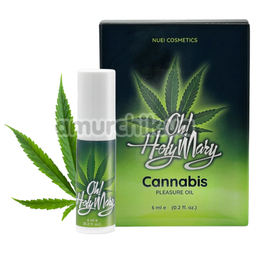 Возбуждающее масло с эффектом вибрации Oh! Holy Mary The Original Vibrating Pleasure Oil, 6 мл