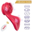 Кліторальний вібратор Sweet Play Panty Vibrator With Remote Control A1, червоний - Фото №12