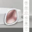 Ультразвуковой массажер-маска для лица Geske Sonic Warm & Cool Mask 9 in 1, бело-розовый - Фото №20