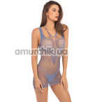 Платье Absolutist Lace and Net Dress, голубое - Фото №1