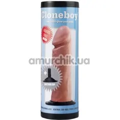 Набір для виготовлення копії пеніса Cloneboy Dildo & Suction Cup, світло-рожевий - Фото №1
