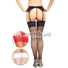Чулки Stockings белые (модель 5537) - Фото №1