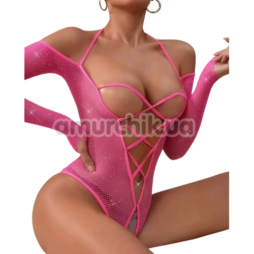Боді JSY Sexy Lingerie WW7203, рожеве