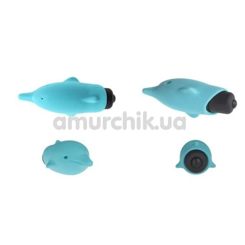 Кліторальний вібратор Adrien Lastic Exploring Senses Powerful Pocket Vibe Flippy, бірюзовий