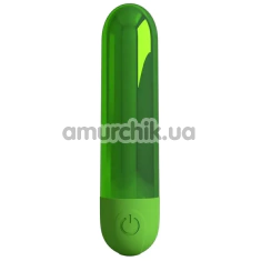 Кліторальний вібратор Pretty Love Kiwi, зелений - Фото №1