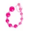 Анальная цепочка Anal Beads с петелькой, розовая - Фото №3