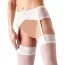 Пояс для чулок Basic Suspender Belt, белый - Фото №3